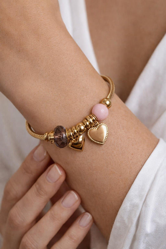 Bracelet Cœurs Précieux