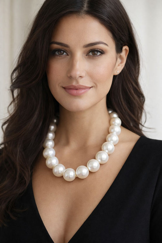 Collier Perles Majestueuses