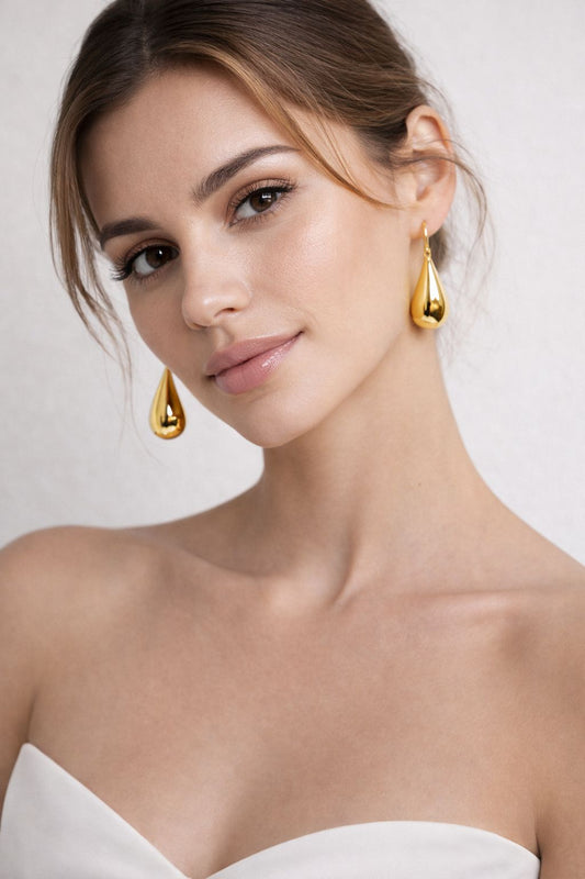 Boucles d’oreilles Goutte de Lumière