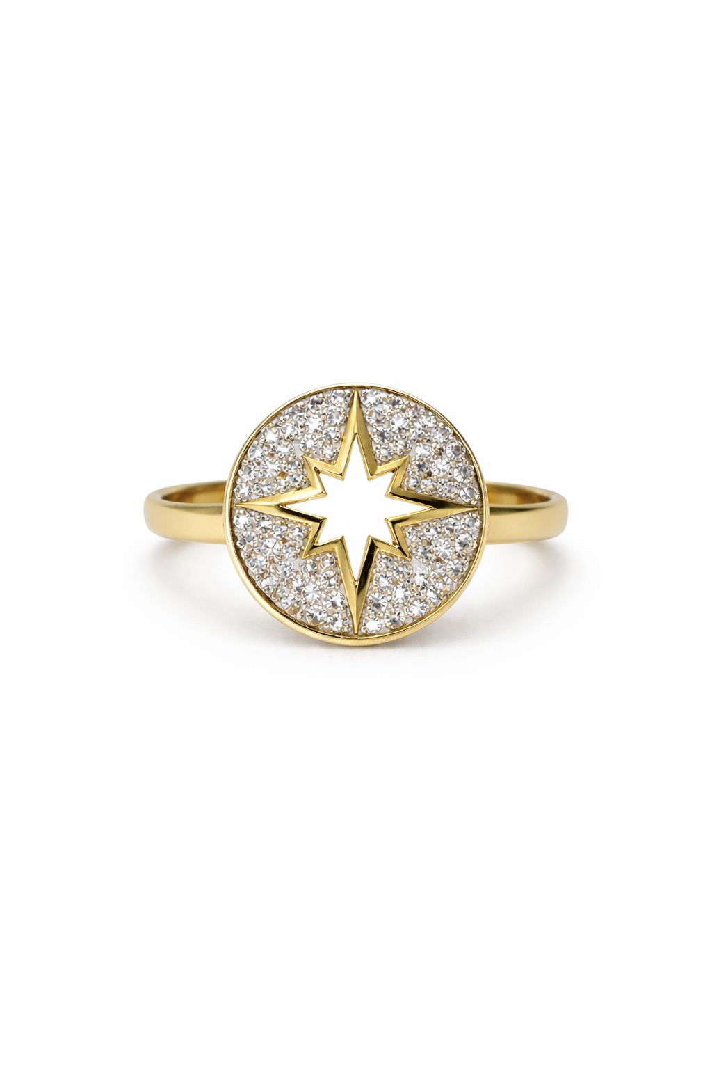 Bague Étoile Cristalline