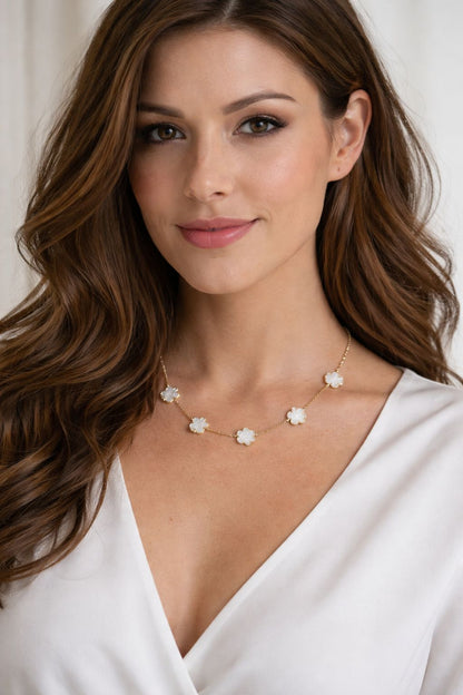 Collier Fleurs de Lune