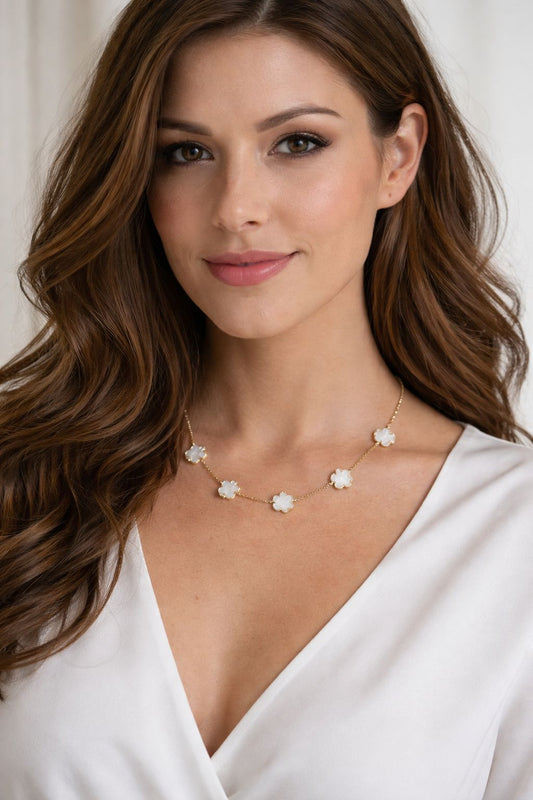 Collier Fleurs de Lune